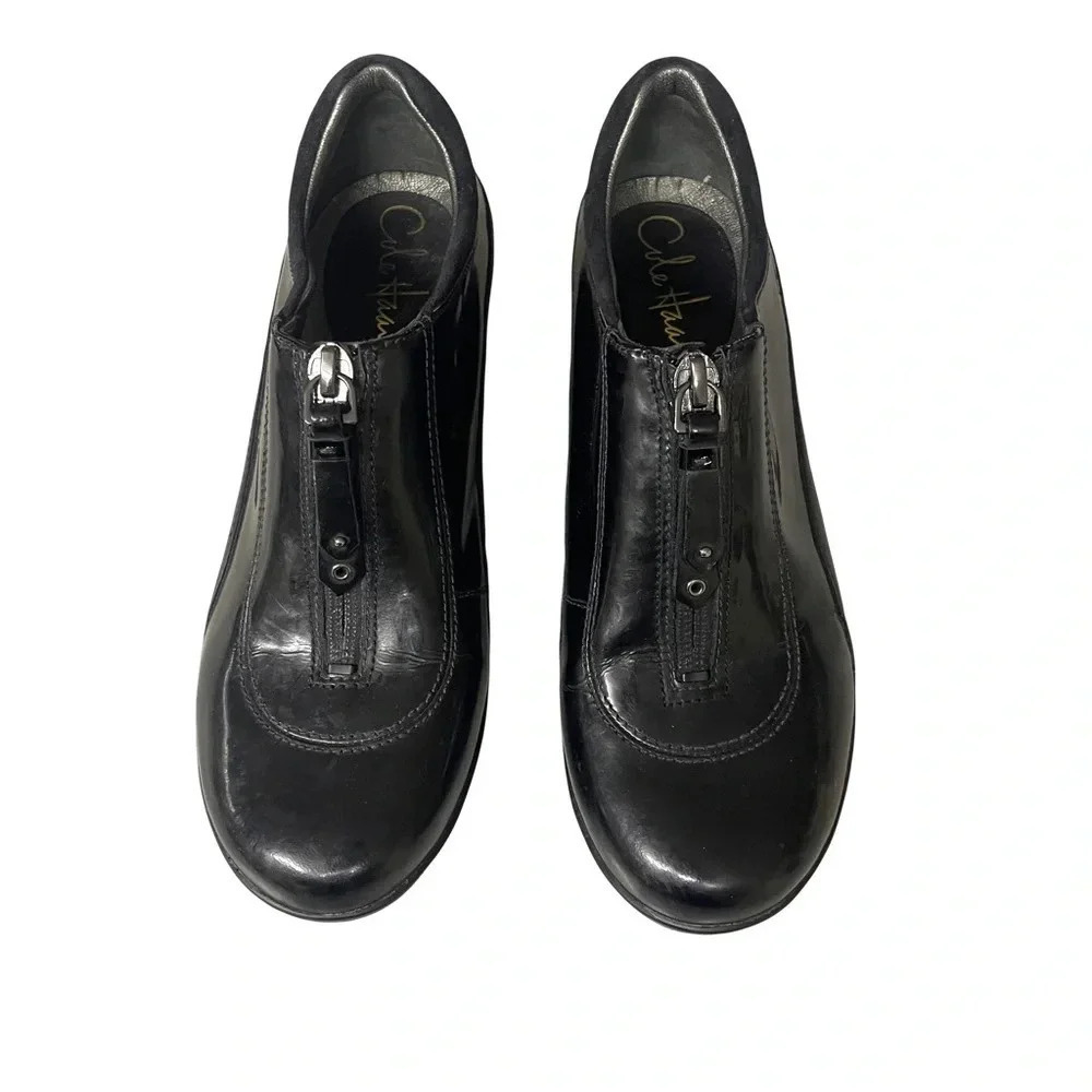 Cole Haan black patten waterproof clog/loafer size 5B